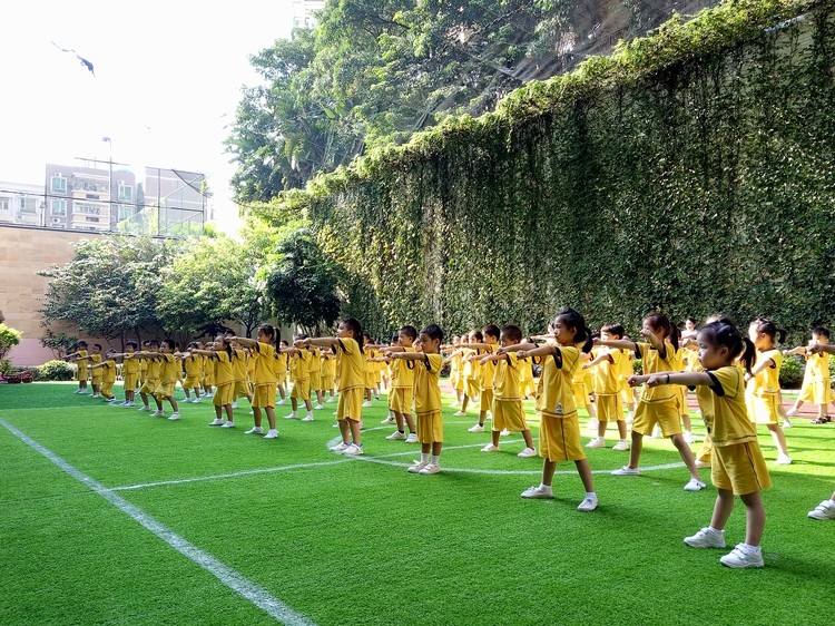 “陽光鍛煉，快樂課間操”—2017-2018年秋季早操展示
